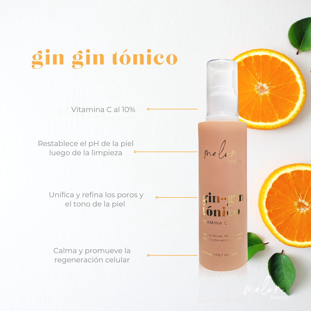 Gin gin tónico: Reparador antioxidante Vitamina C