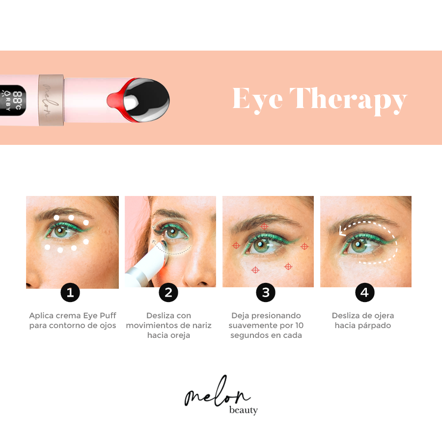 Eye Therapy Terapia de 3 Luces Led para Disminuir Arrugas